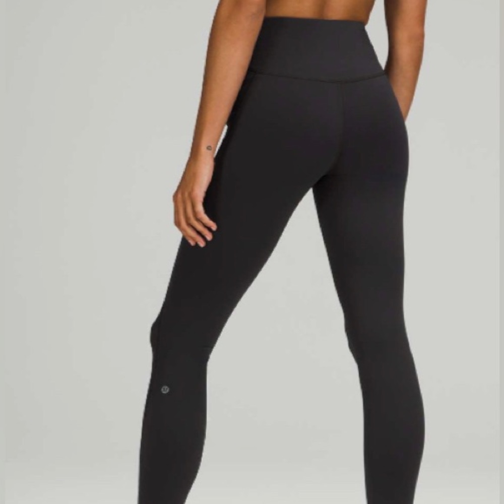 Lululemon Base Pace High Rise Running Tight Nulux Black Women’s Size 8